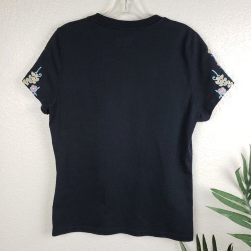 Driftwood Sundance Embroidered Bohemian 'Classic Tee' size S Resortwear Festival - Picture 10 of 13